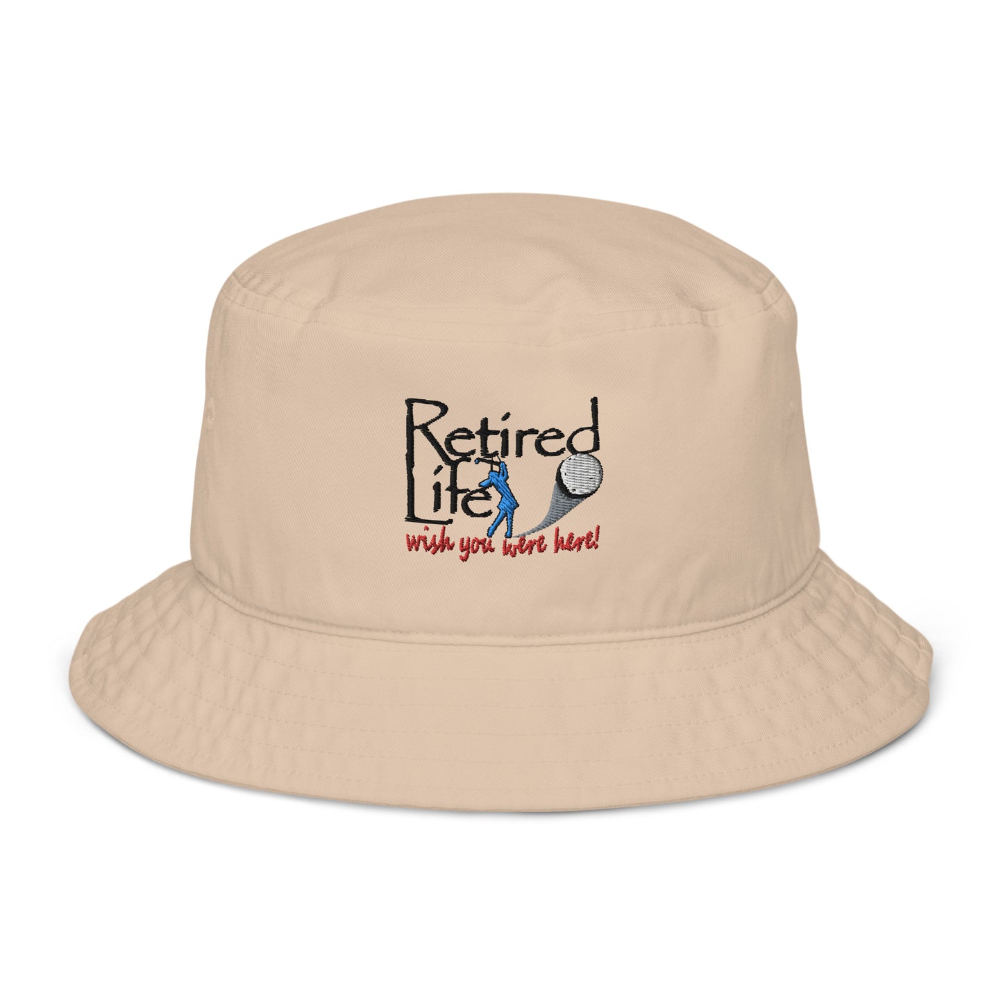Organic bucket hat Lady Golfer