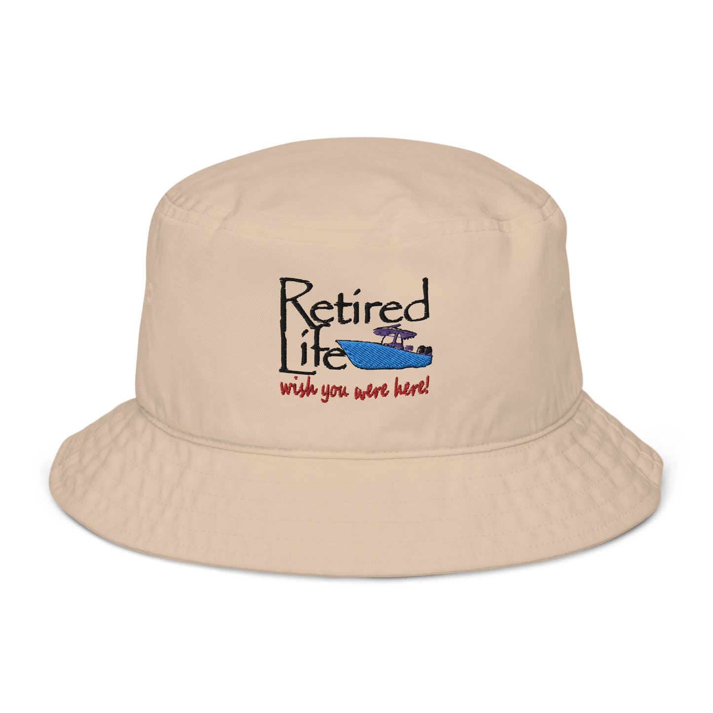 Organic bucket hat Center Console Boat