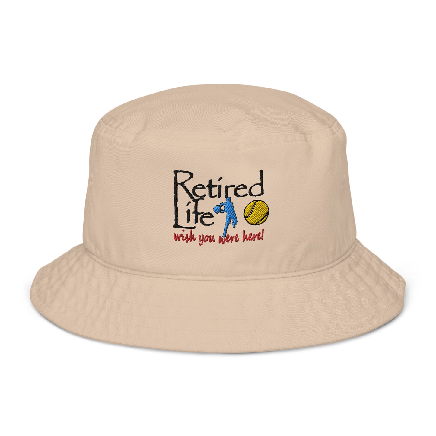 Organic bucket hat Tennis Man