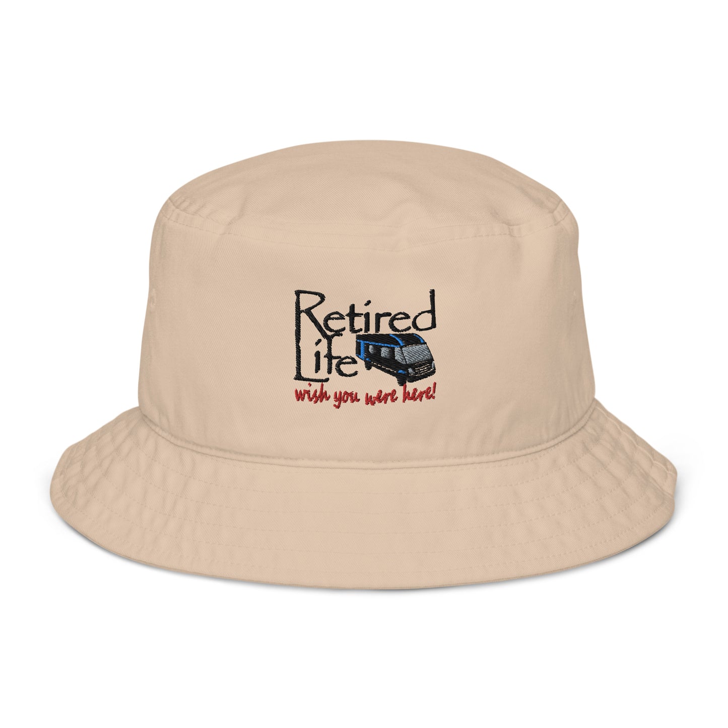 Organic bucket hat Motorhome