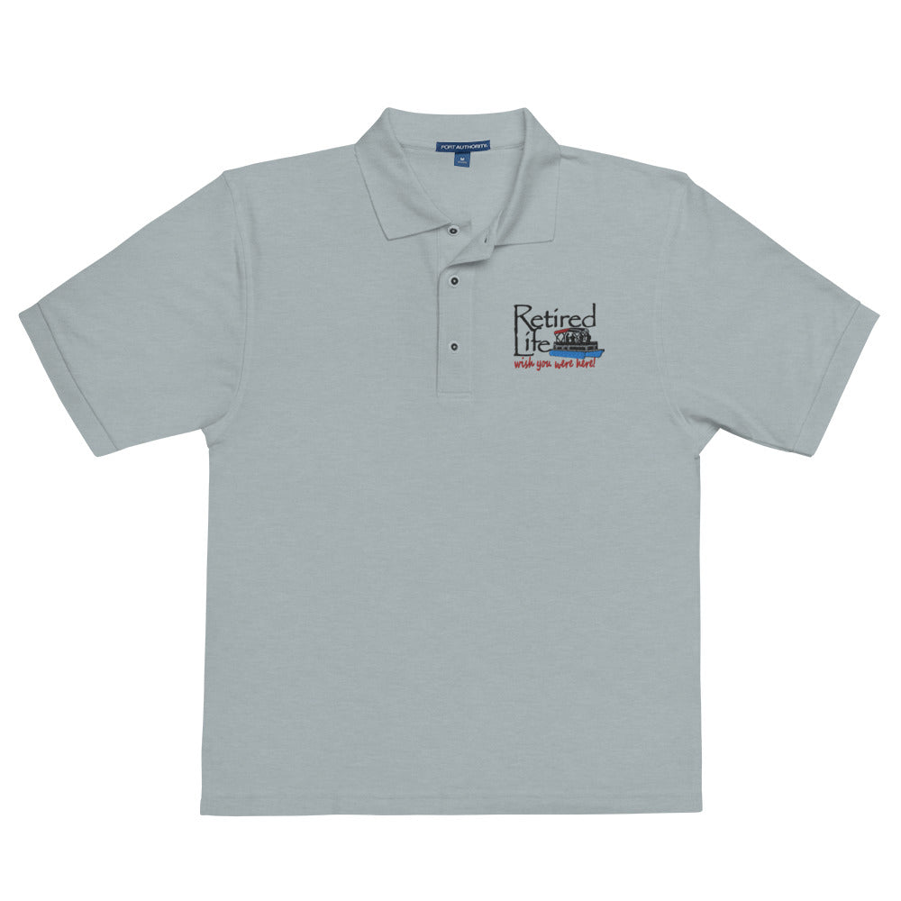 Men's Premium Polo Pontoon Boat