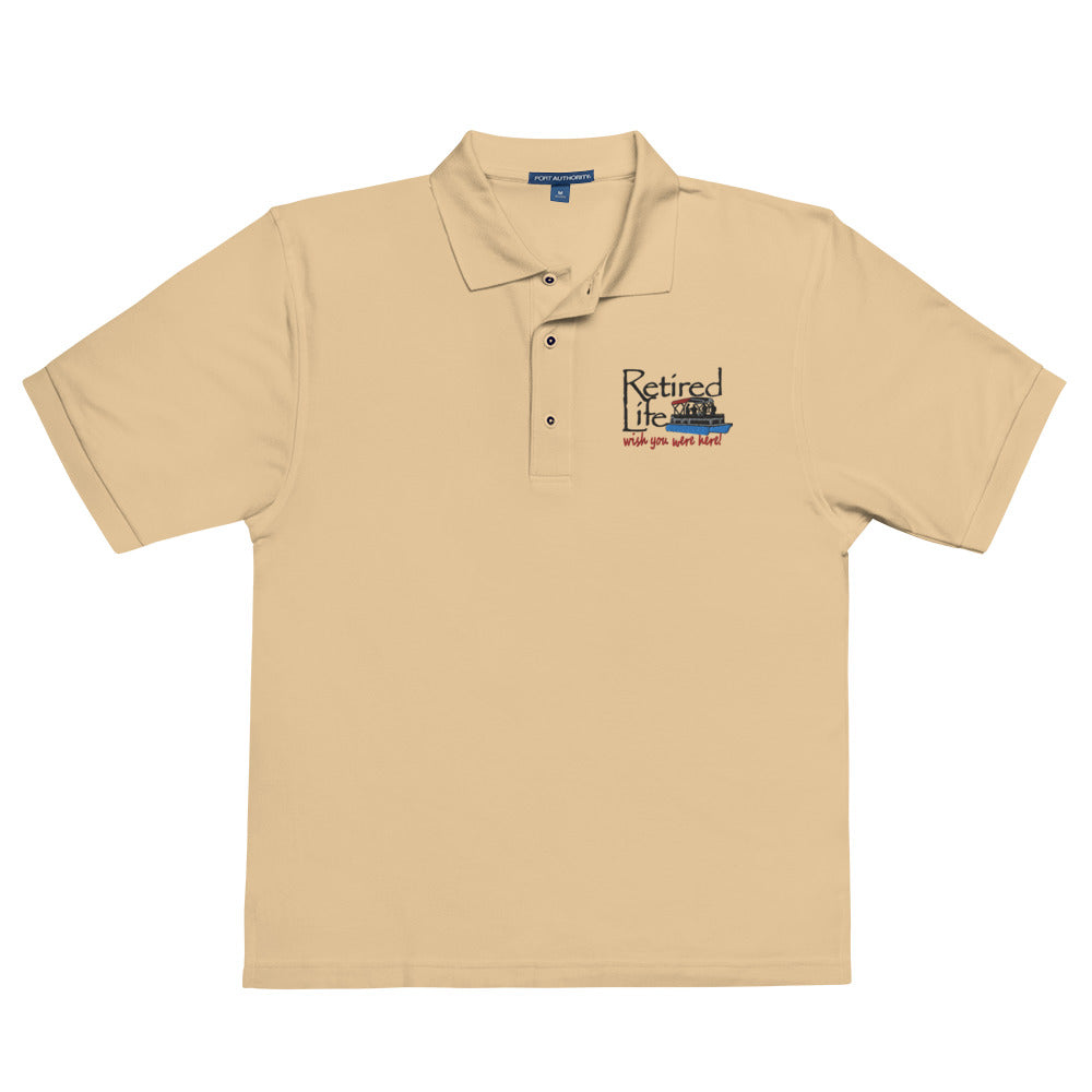 Men's Premium Polo Pontoon Boat
