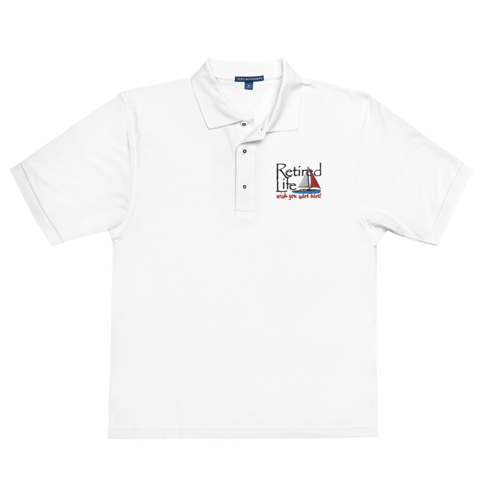 Men's Premium Polo Sailboat