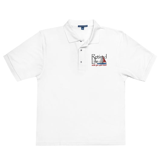 Men's Premium Polo Sailboat