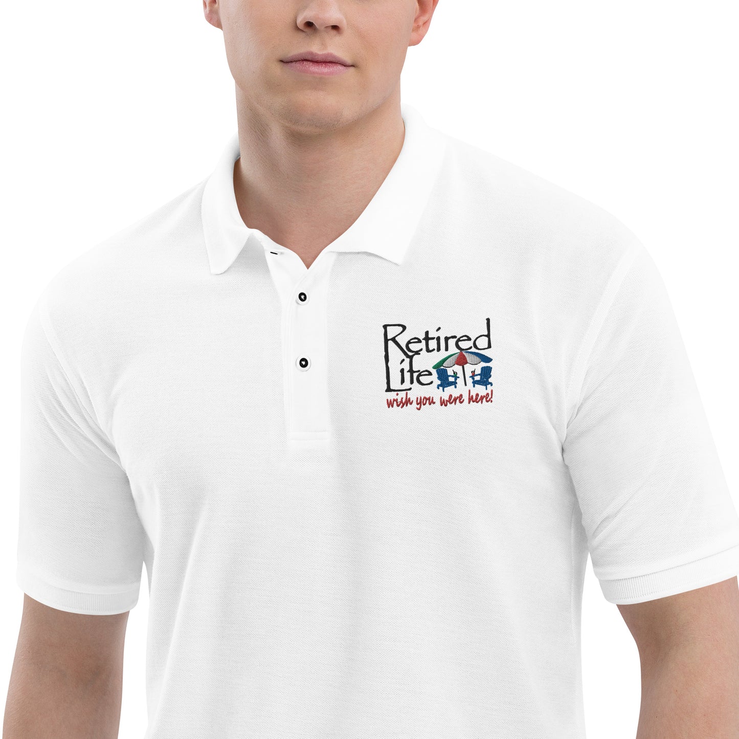 Men's Premium Polo Beach