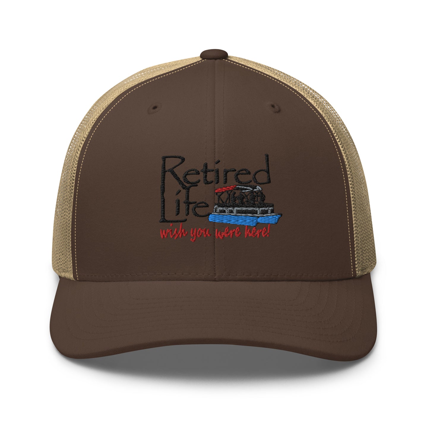 Trucker Cap Pontoon Boat