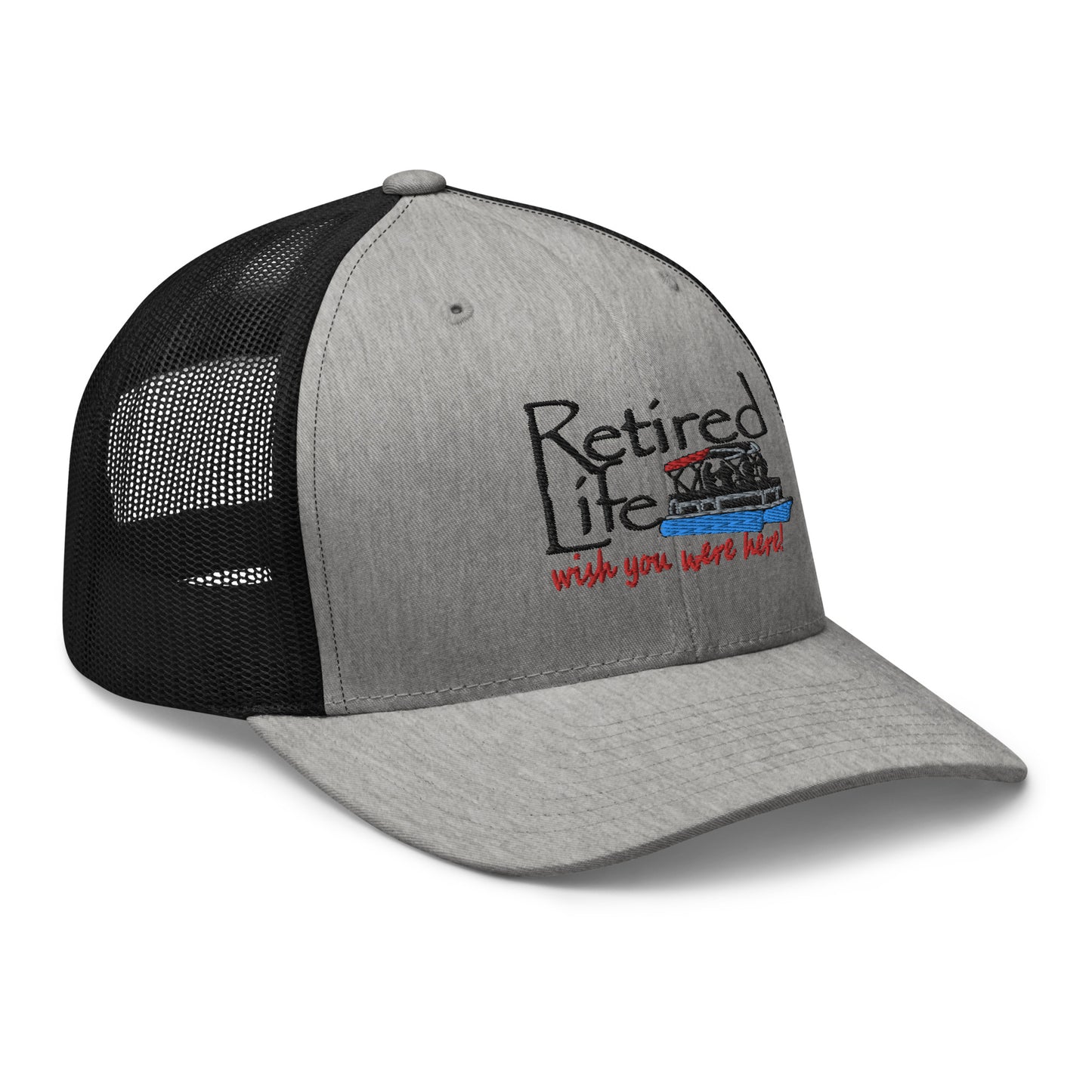 Trucker Cap Pontoon Boat