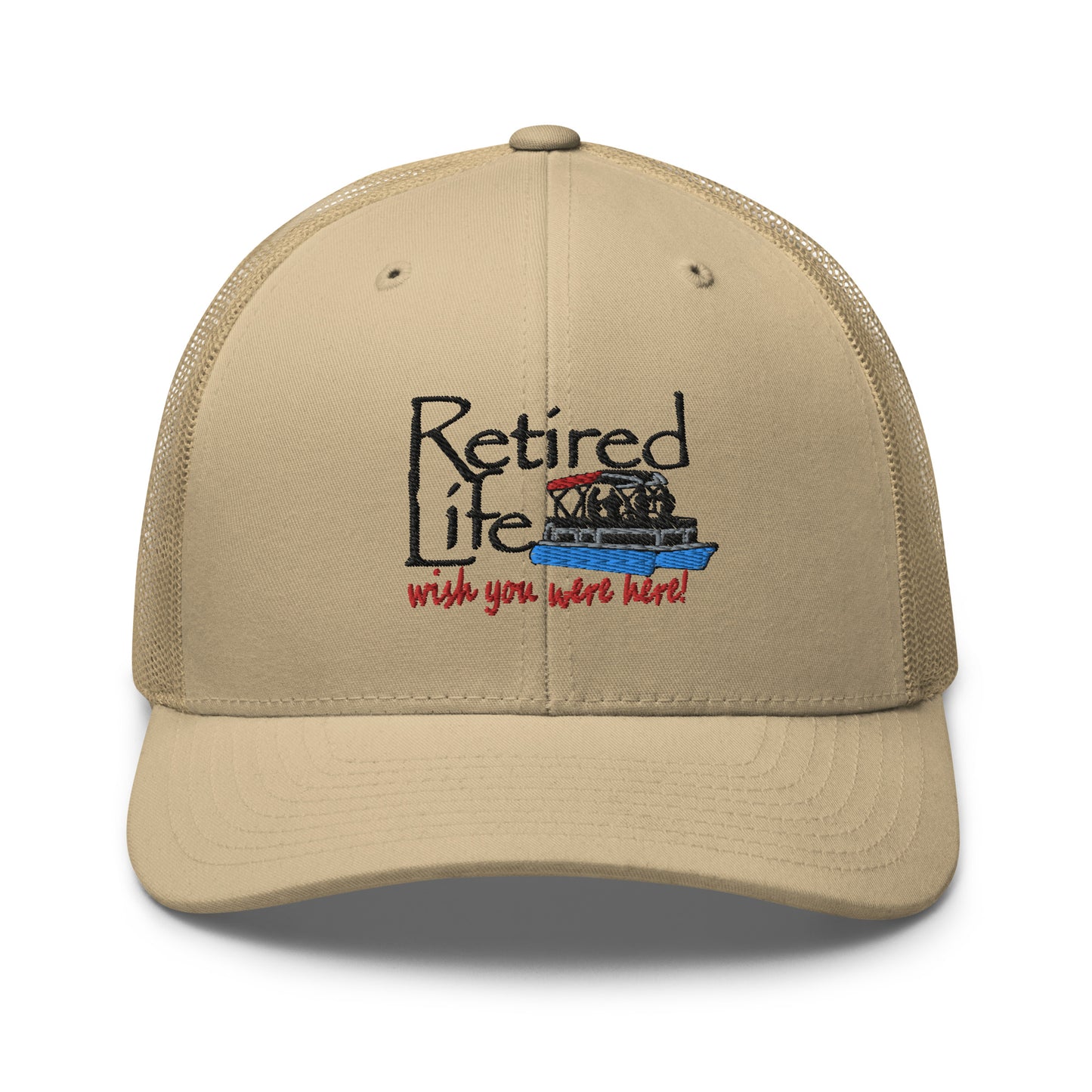 Trucker Cap Pontoon Boat