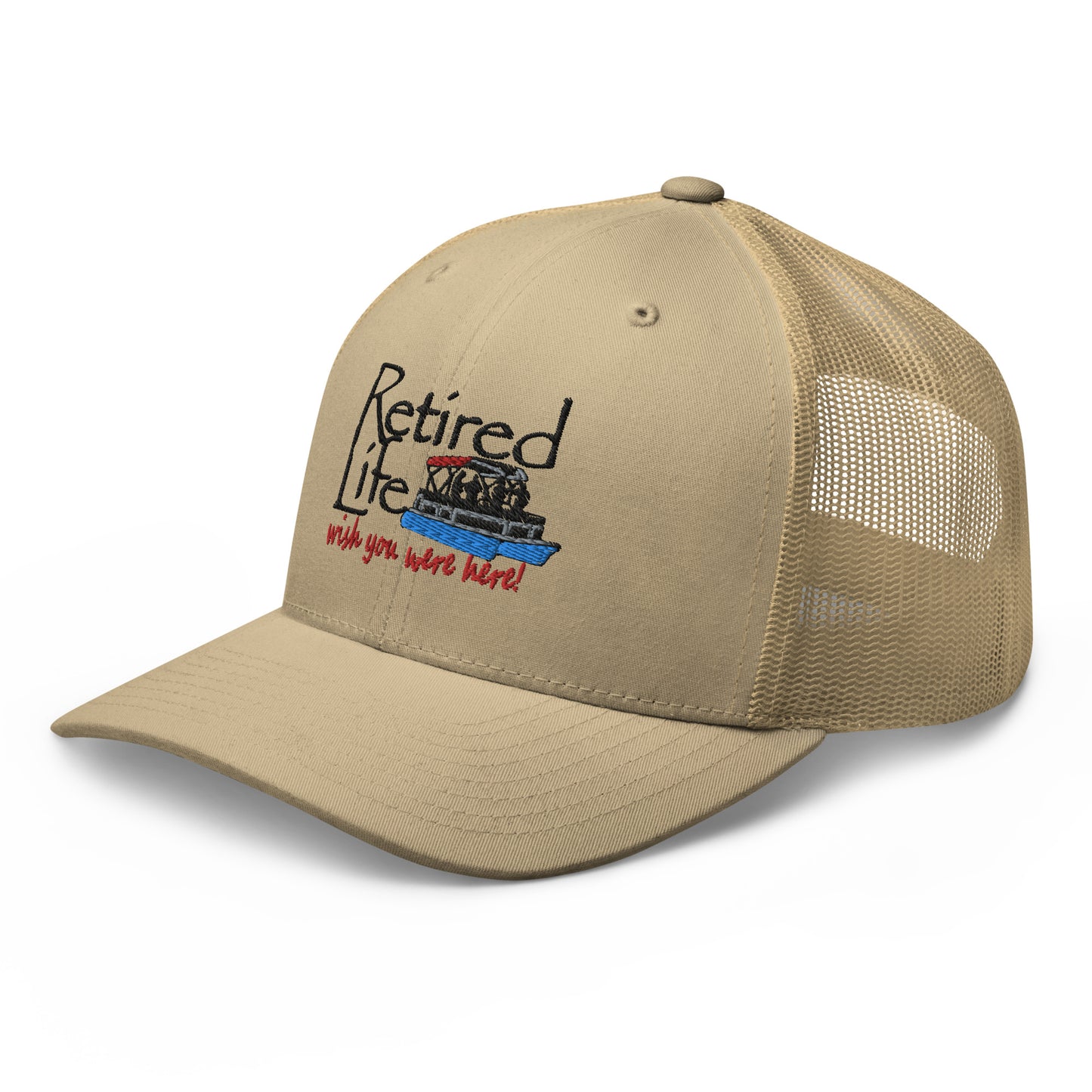Trucker Cap Pontoon Boat