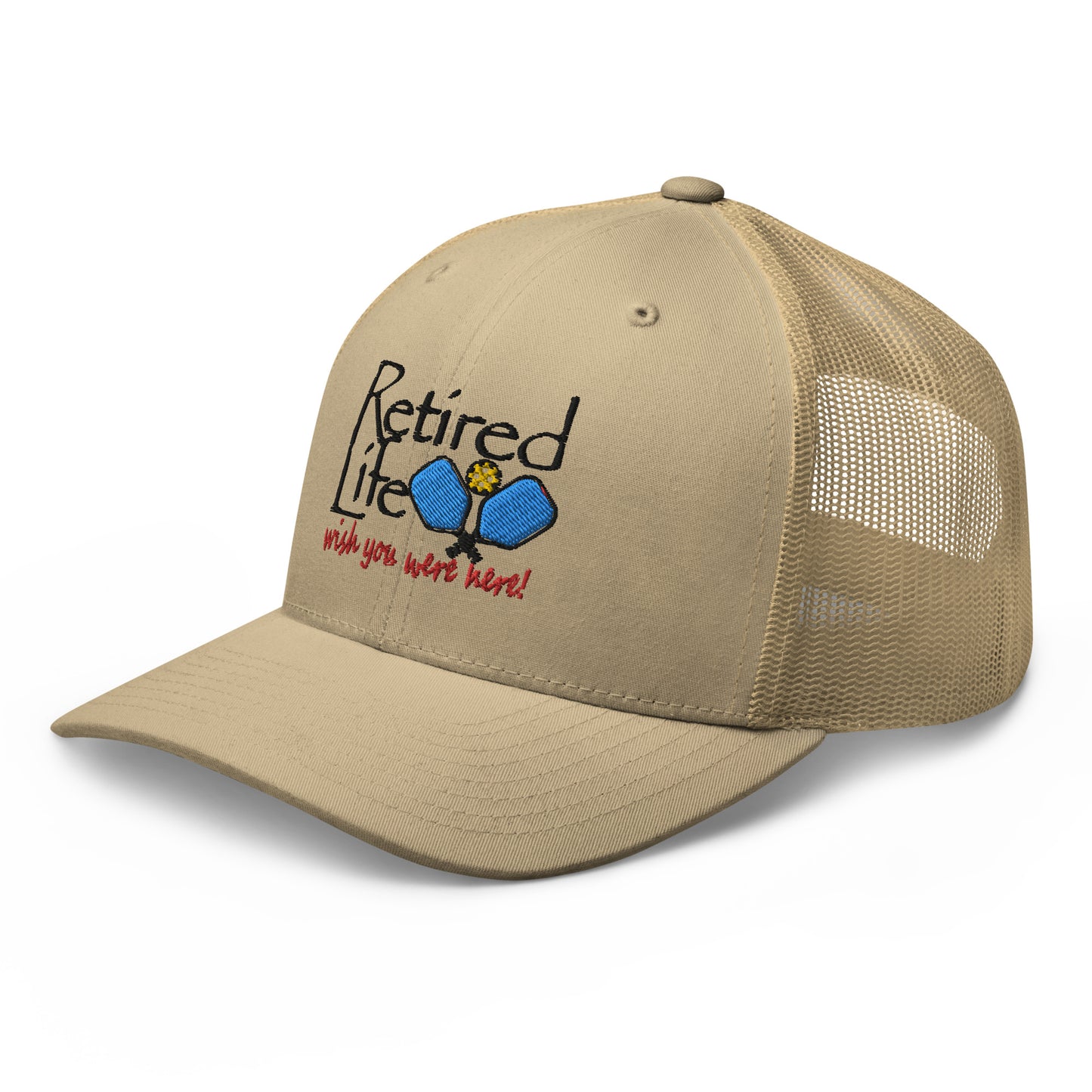 Trucker Cap Pickleball Paddles