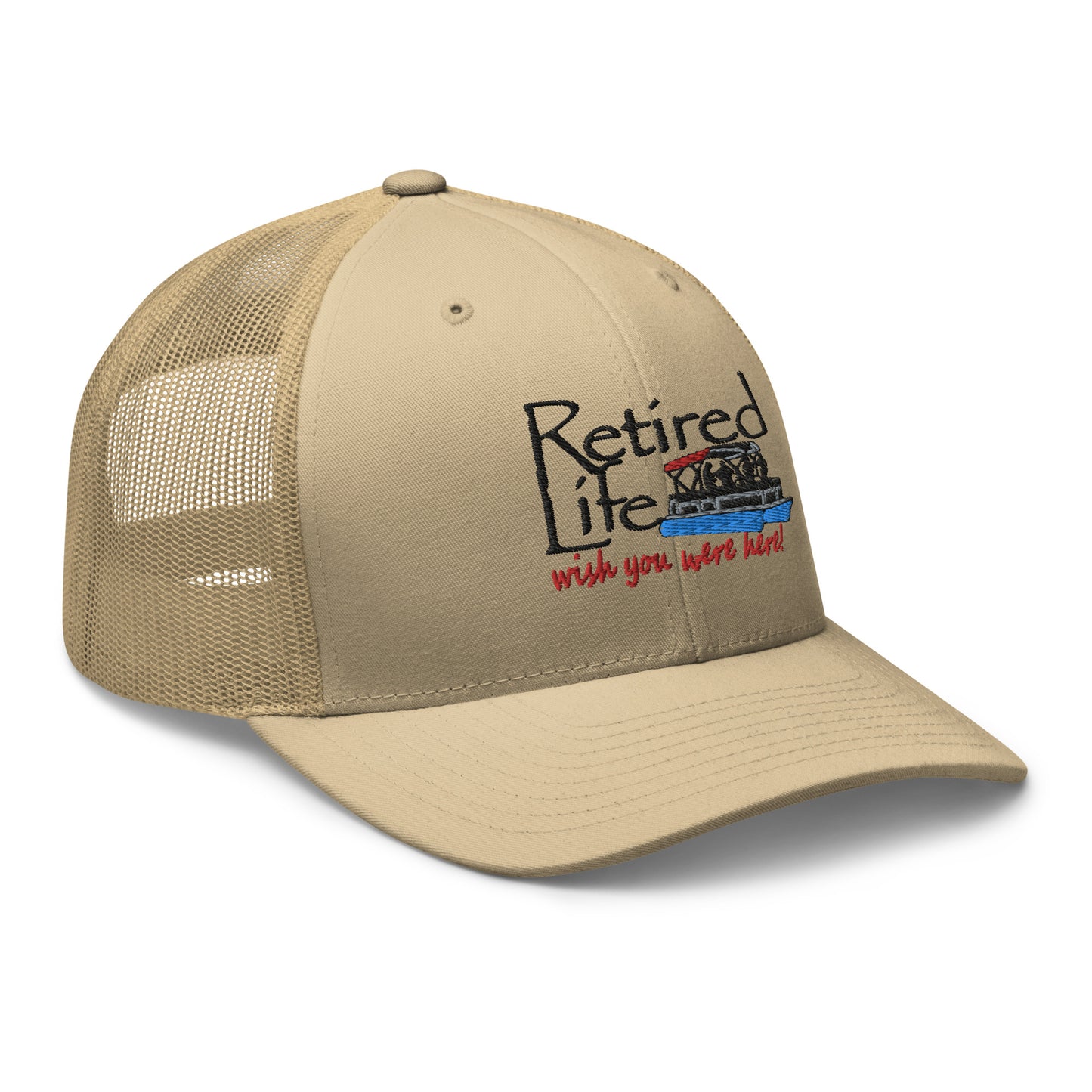 Trucker Cap Pontoon Boat