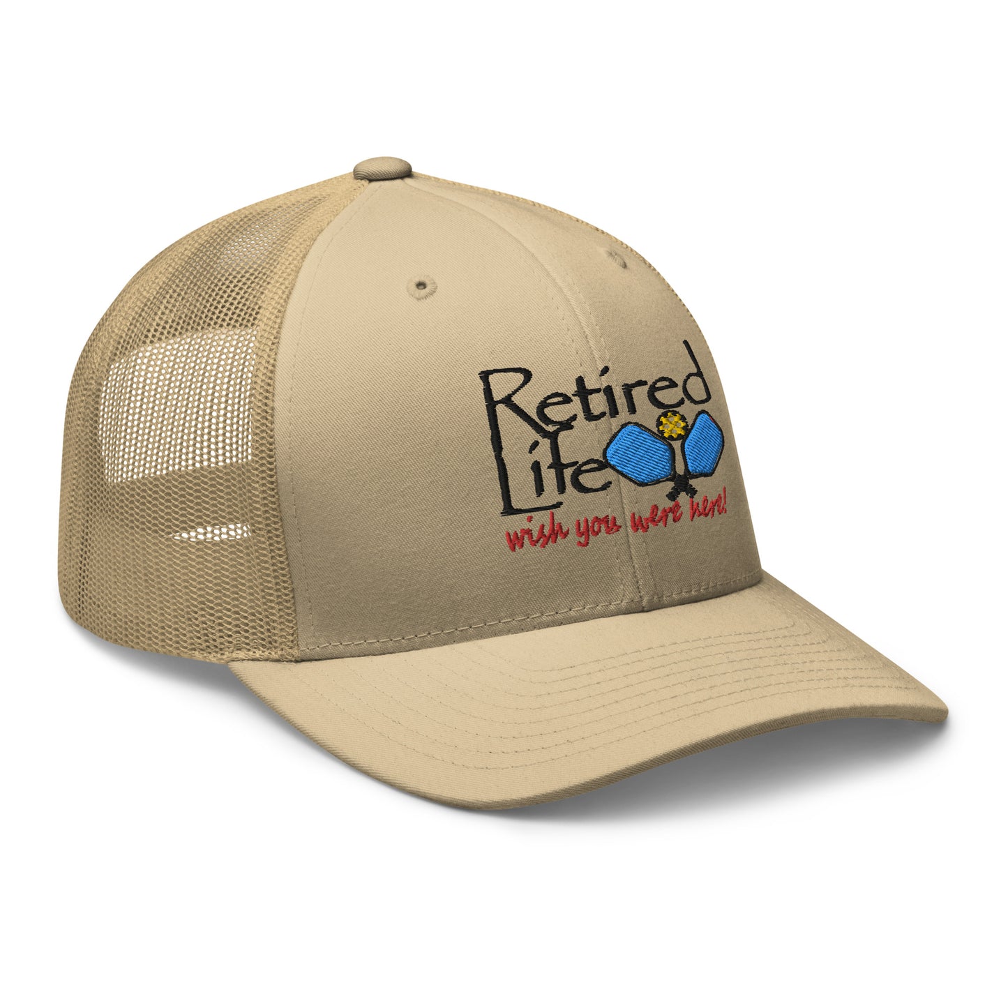 Trucker Cap Pickleball Paddles