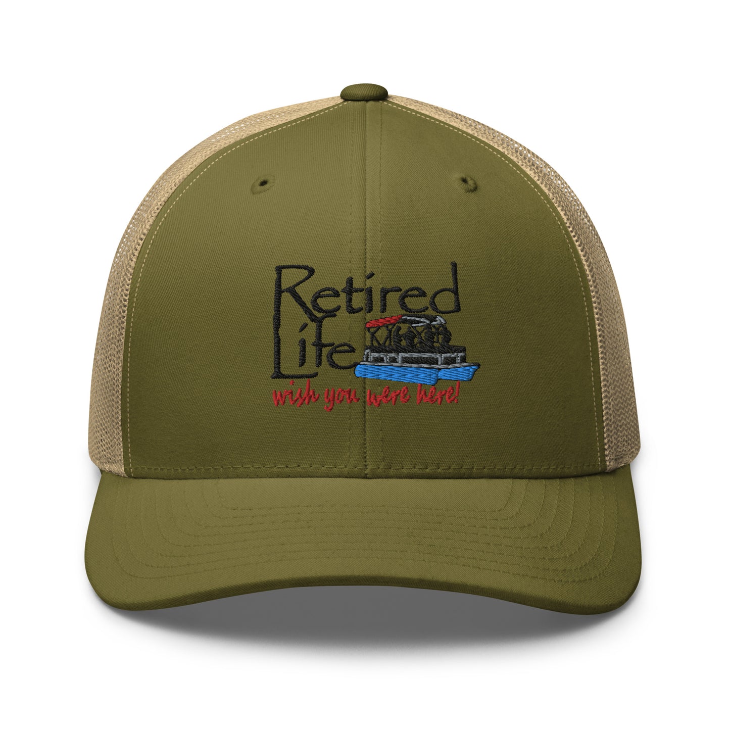 Trucker Cap Pontoon Boat