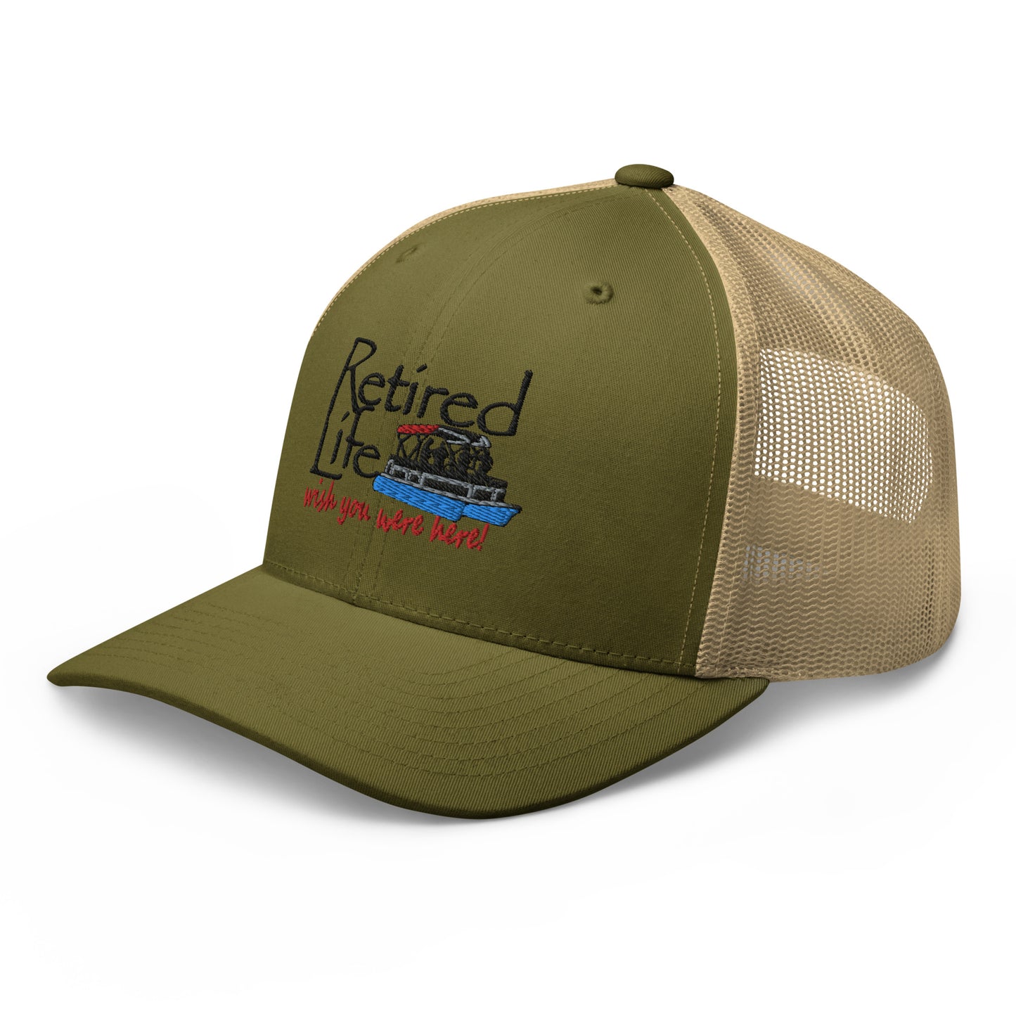 Trucker Cap Pontoon Boat