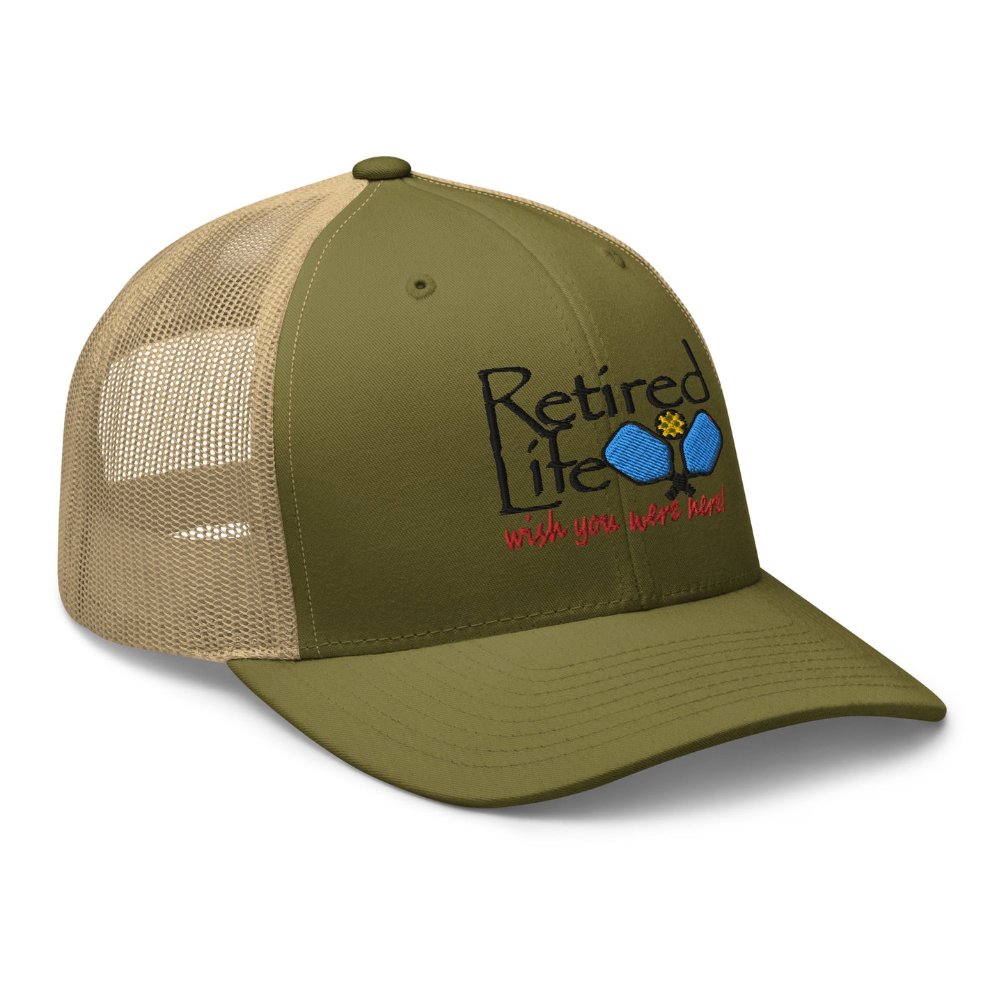 Trucker Cap Pickleball Paddles