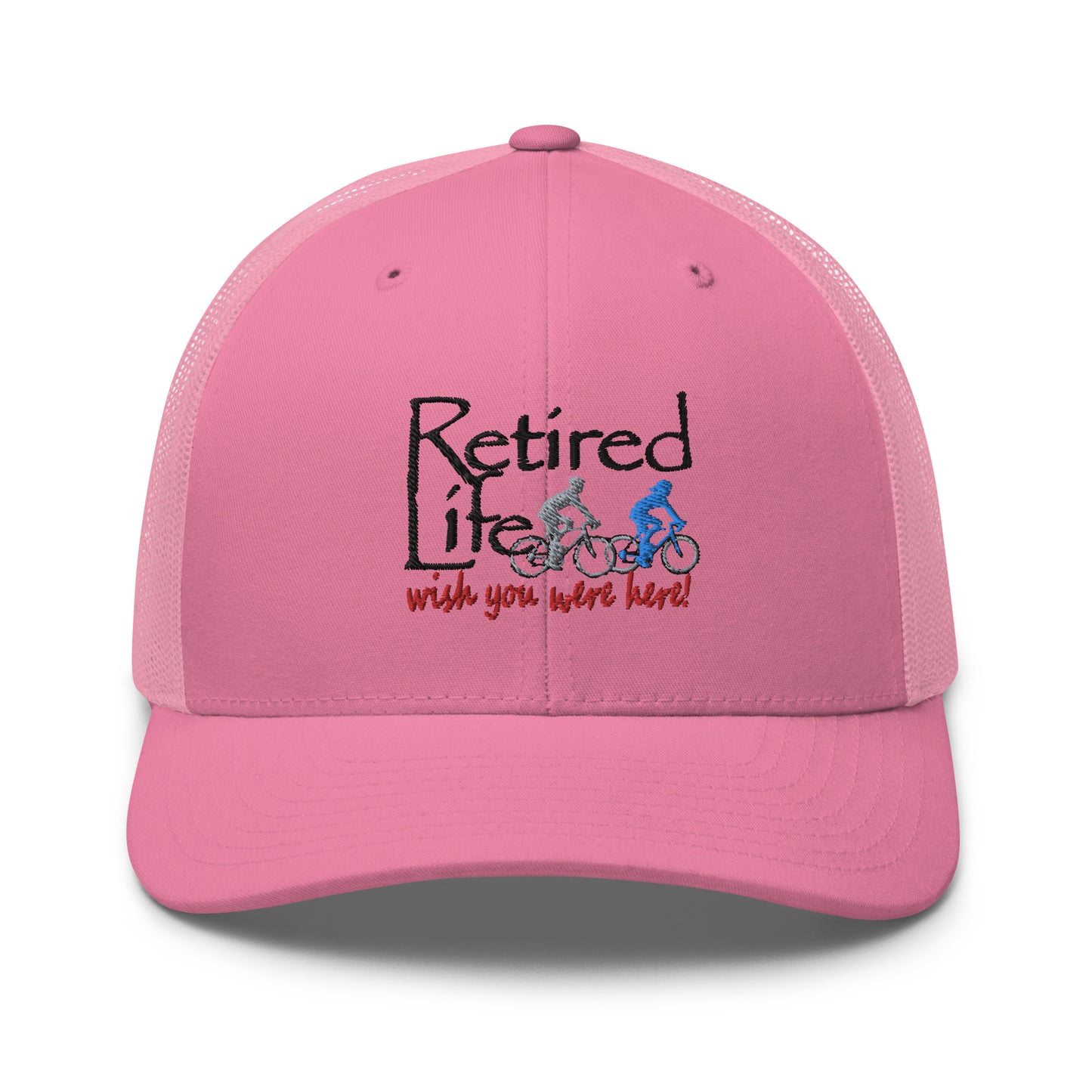 Trucker Cap Road Bike Couple