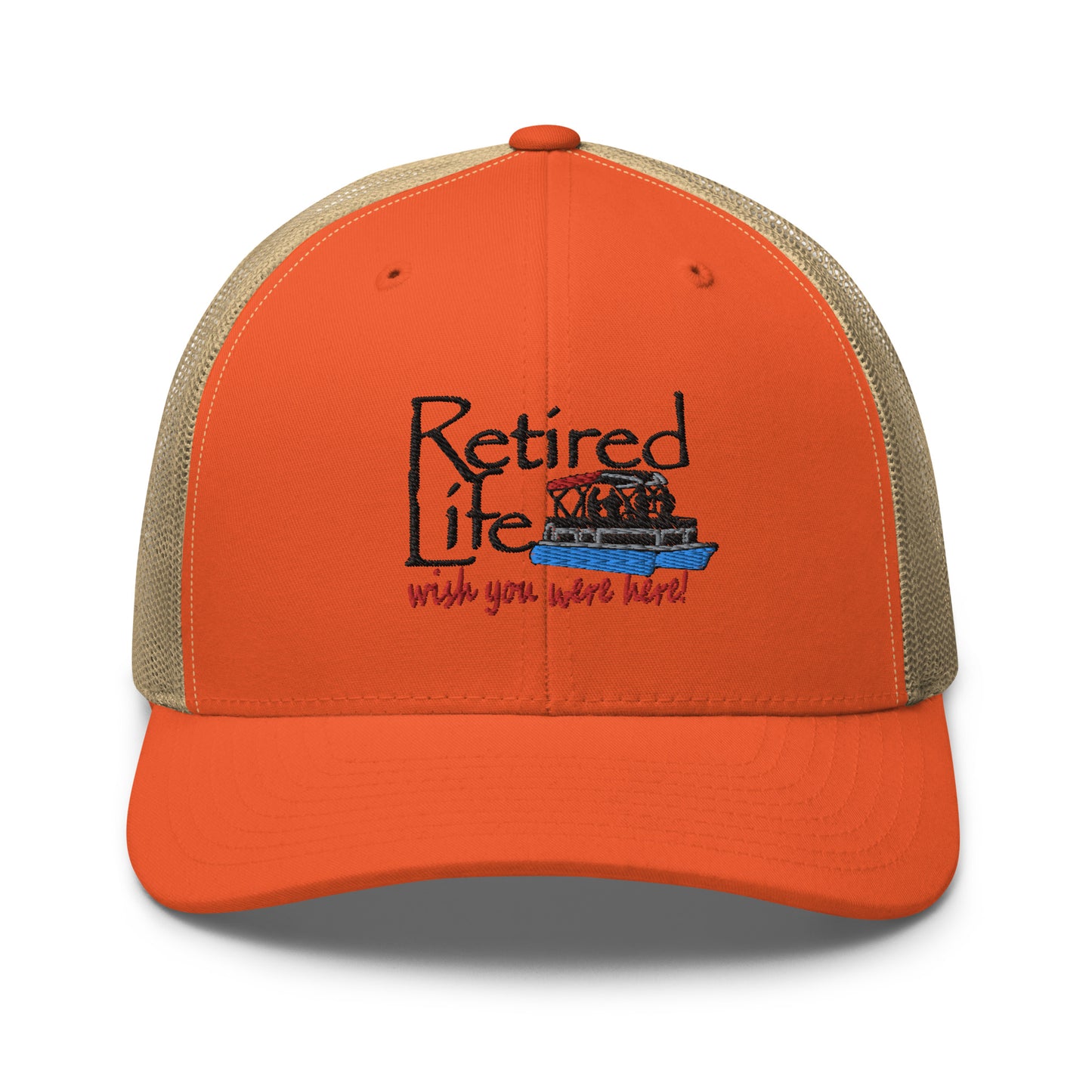 Trucker Cap Pontoon Boat