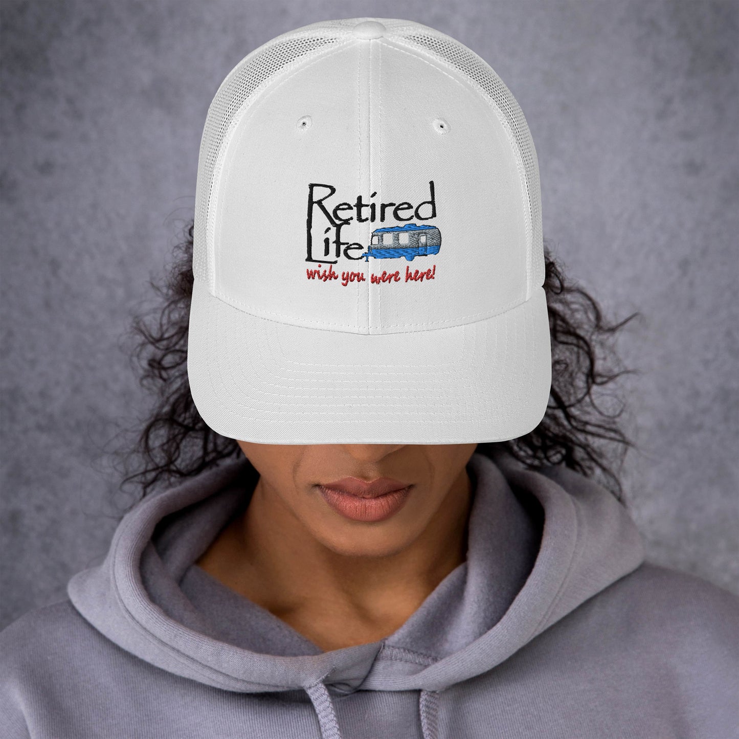 Trucker Cap Travel Trailer
