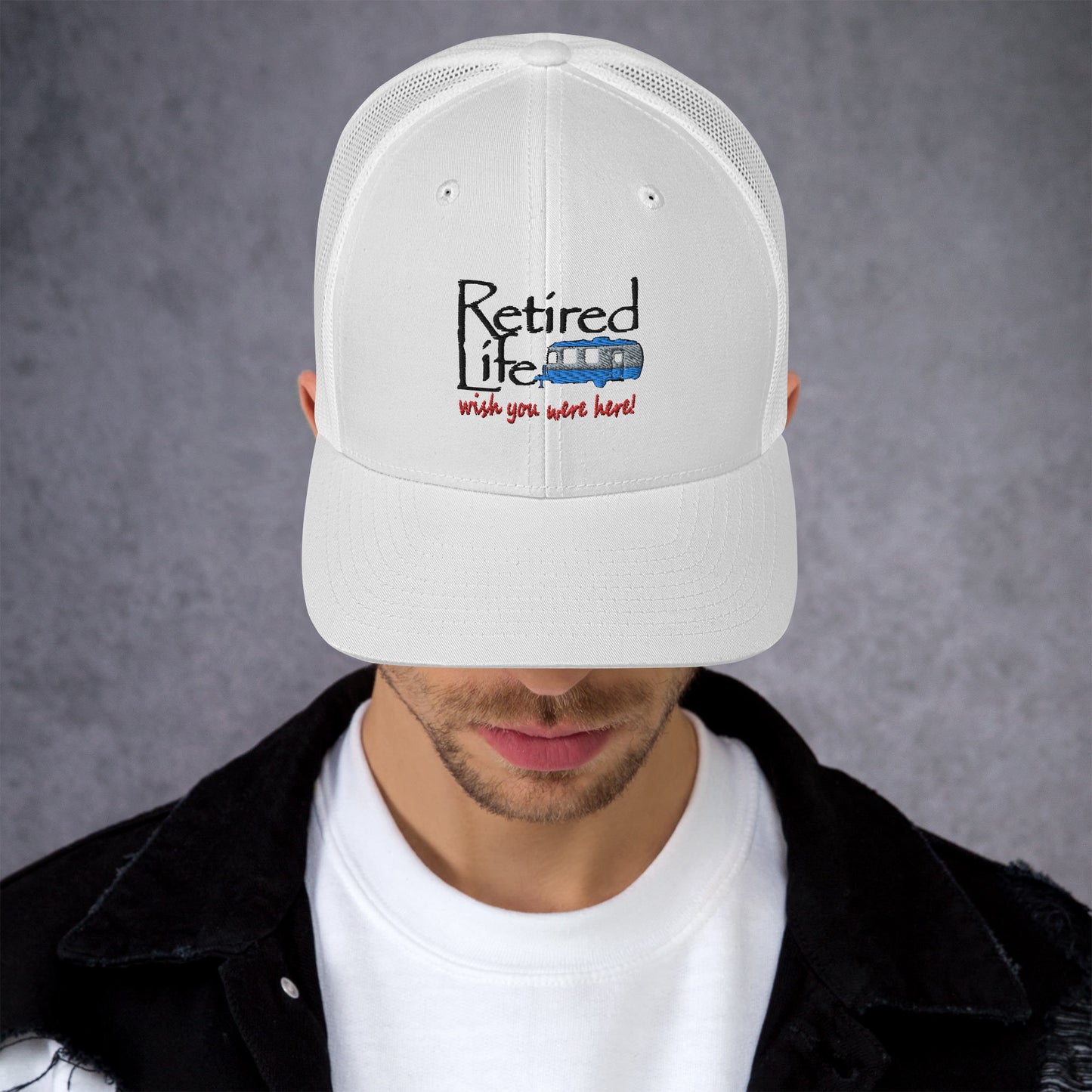 Trucker Cap Travel Trailer