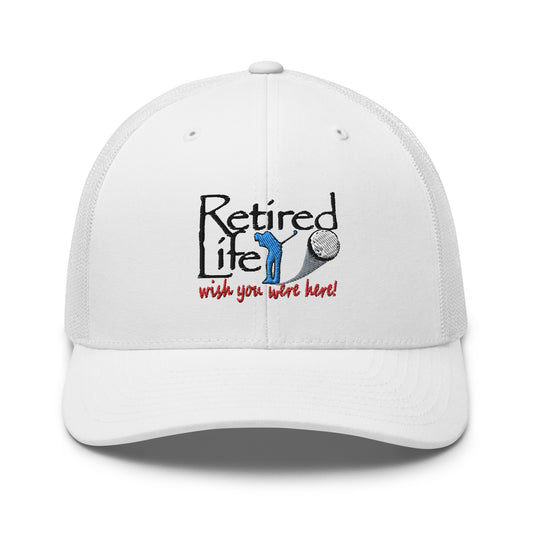 Trucker Cap Man Golfer
