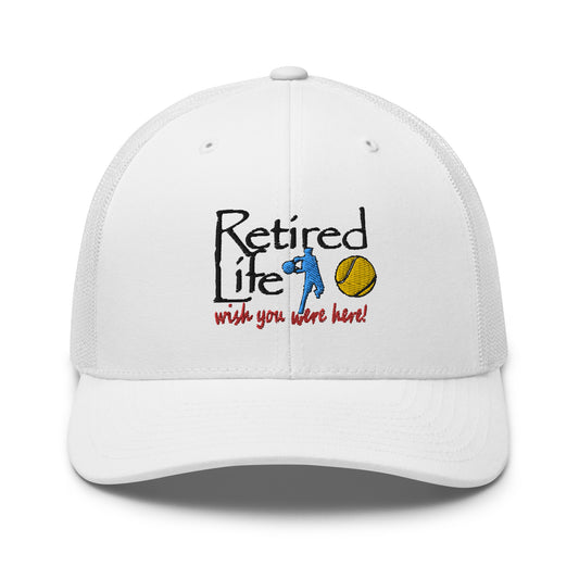 Trucker Cap Man Tennis