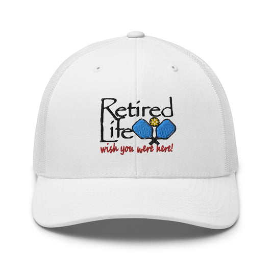 Trucker Cap Pickleball Paddles