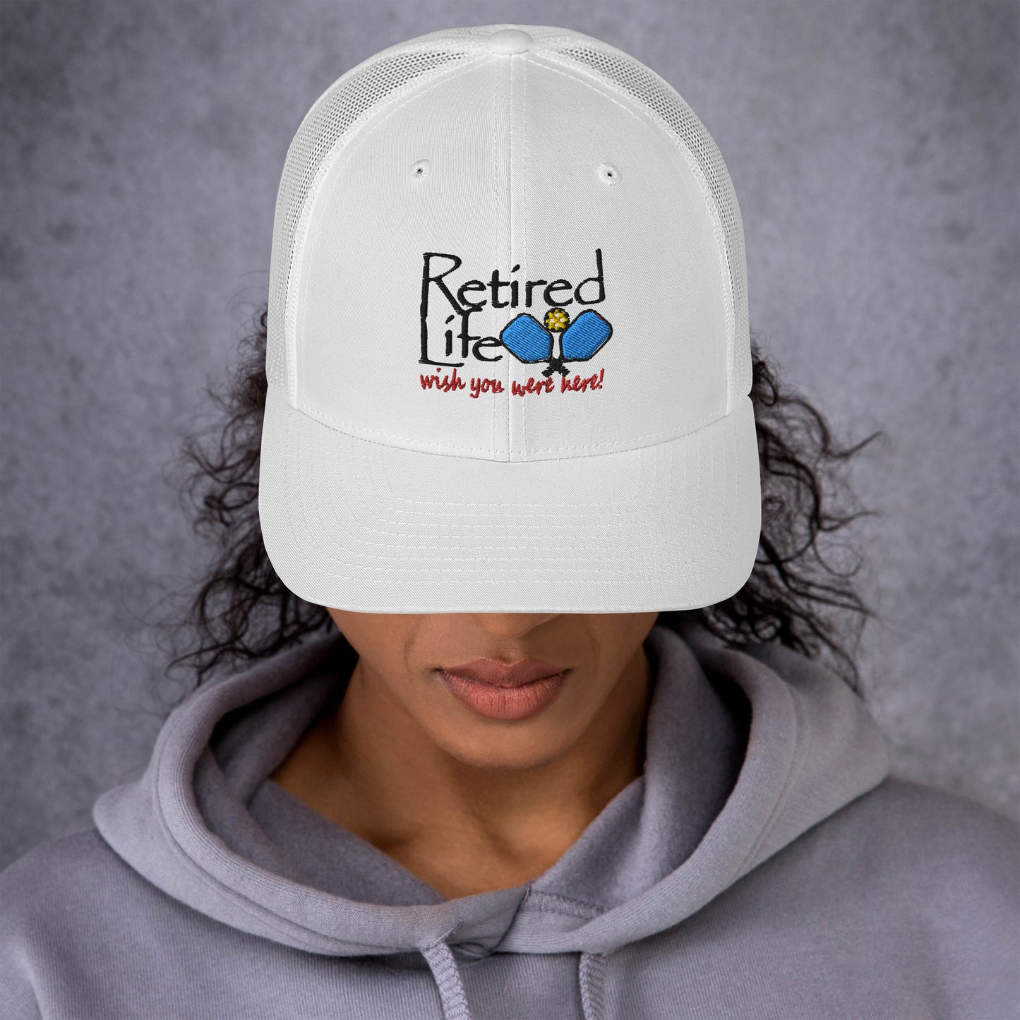 Trucker Cap Pickleball Paddles