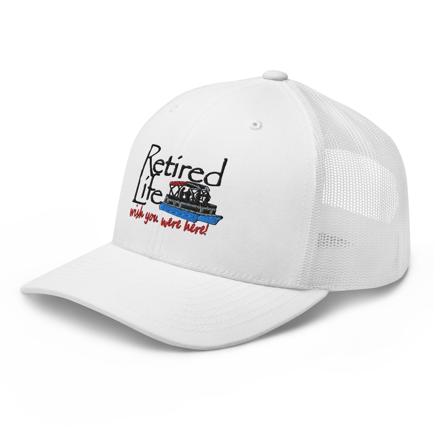 Trucker Cap Pontoon Boat