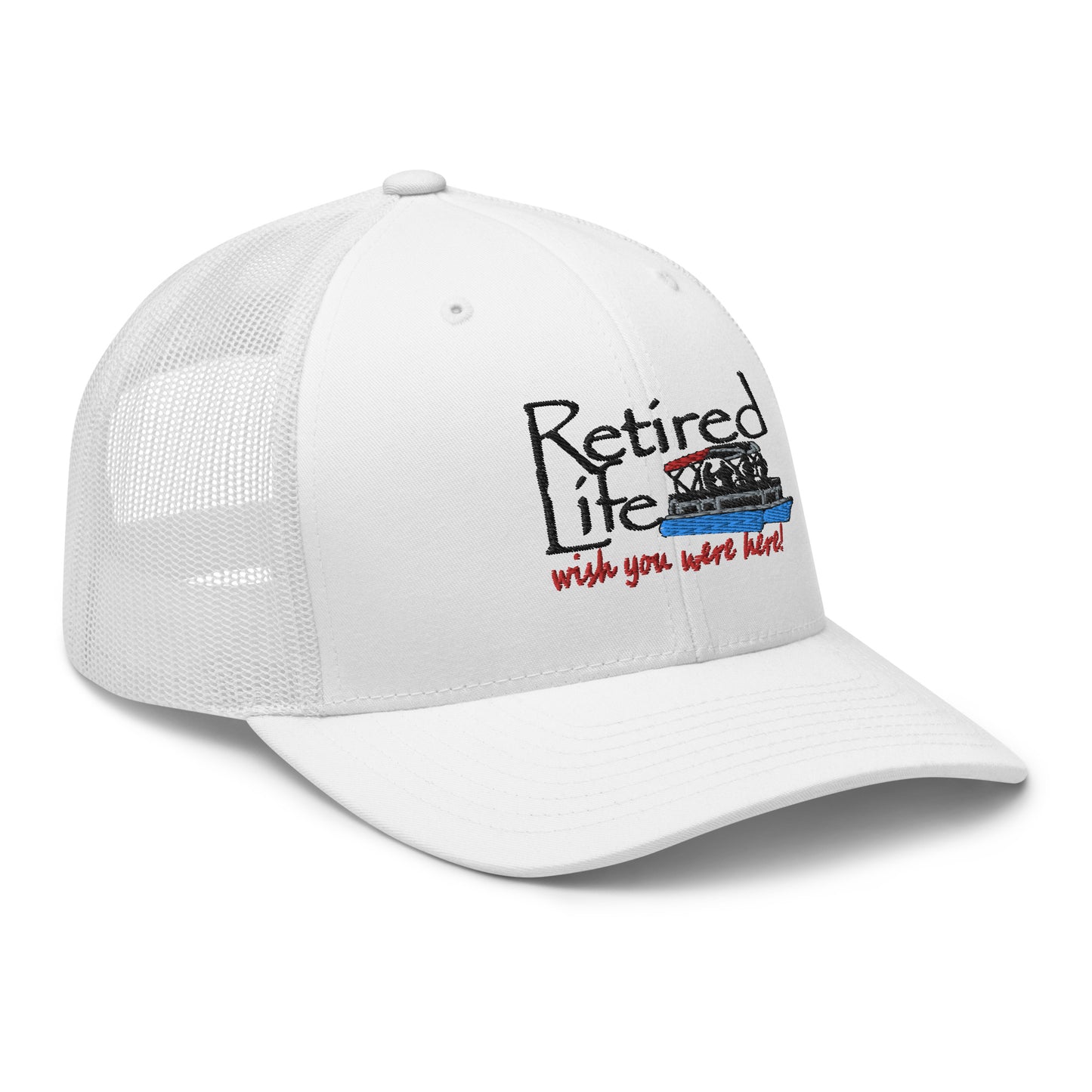 Trucker Cap Pontoon Boat