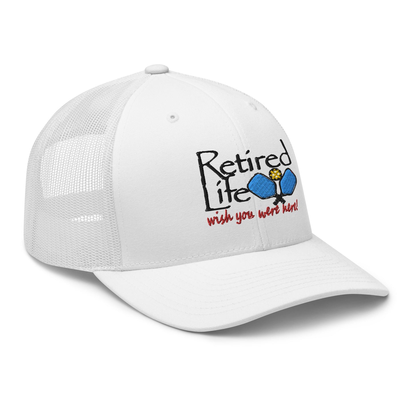 Trucker Cap Pickleball Paddles
