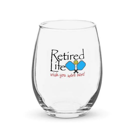 Stemless wine glass Pickleball Paddles