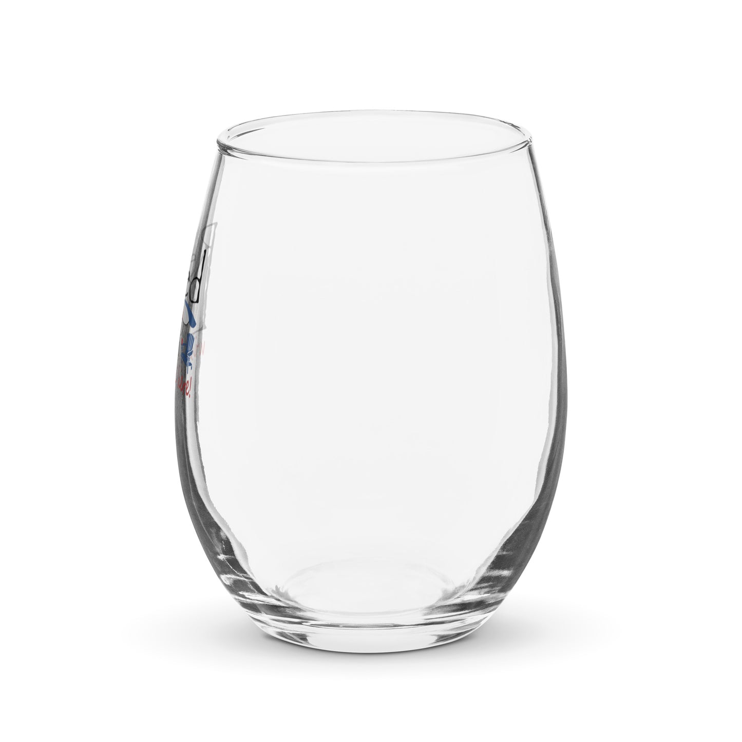 Stemless wine glass Beach