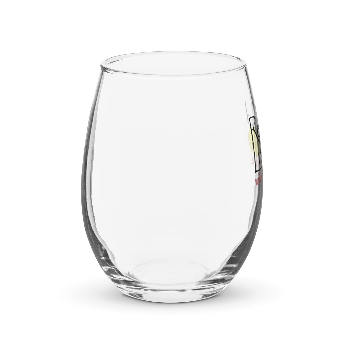 Stemless wine glass Tennis
