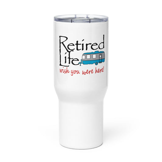 Travel mug with a handle travel Trailer