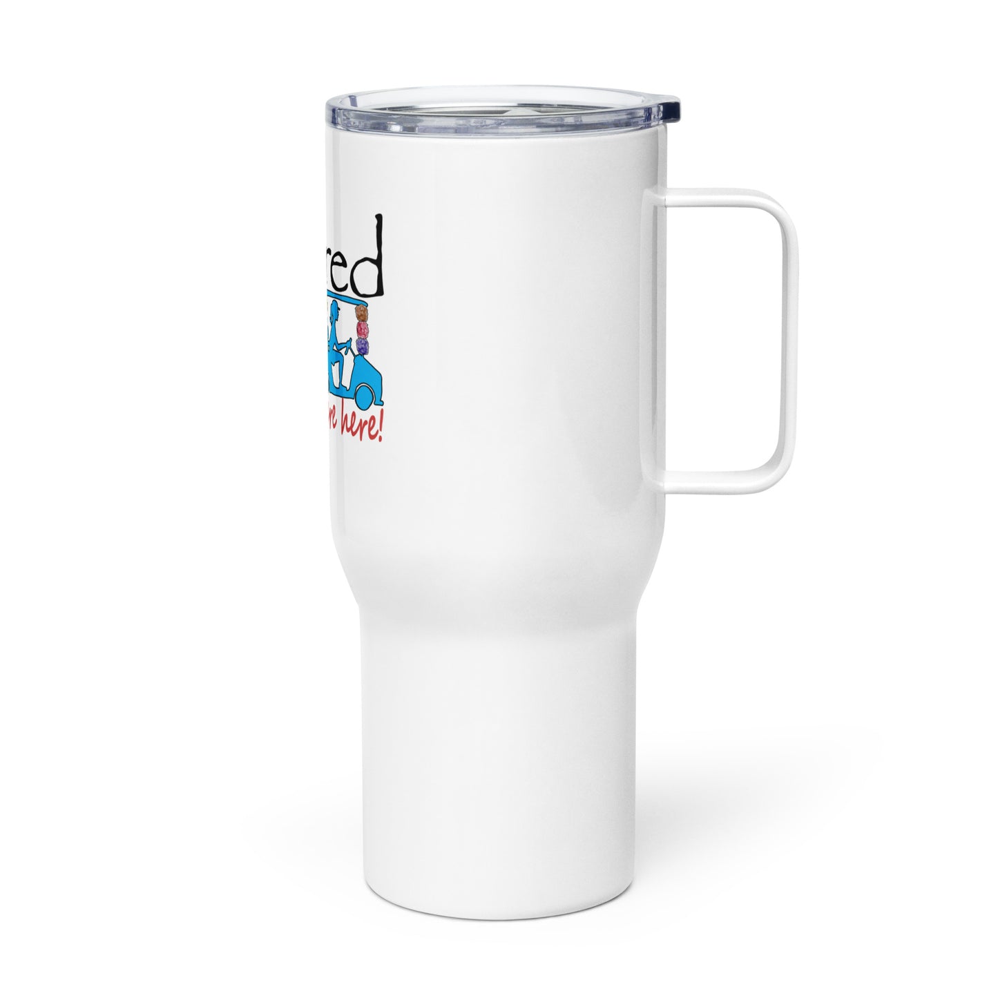 Travel mug with a handle Cart - Loofahs