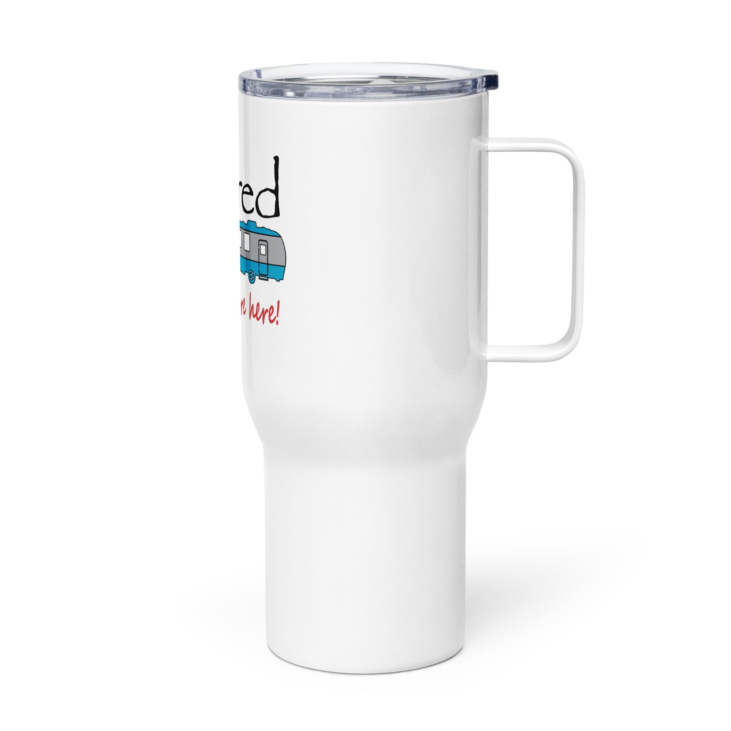 Travel mug with a handle travel Trailer