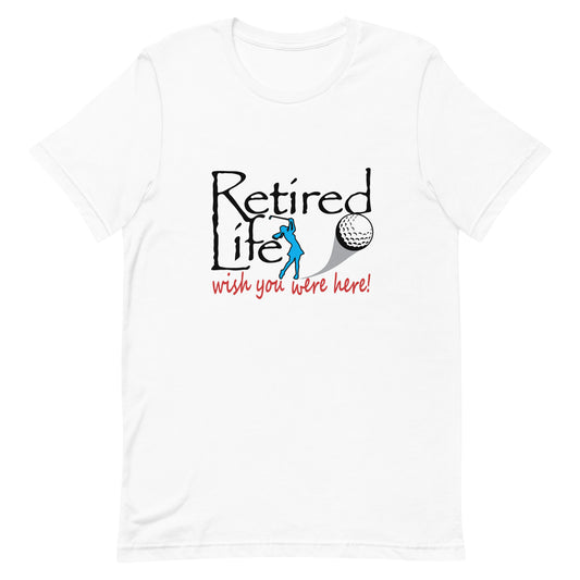 Unisex t-shirt Lady Golfer
