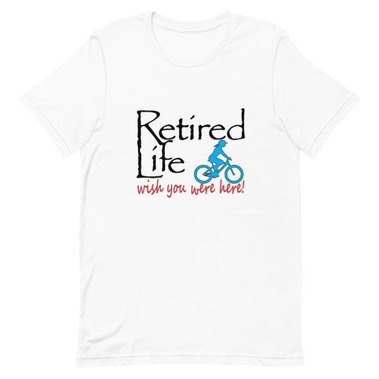 Unisex t-shirt Mountain Bike Lady