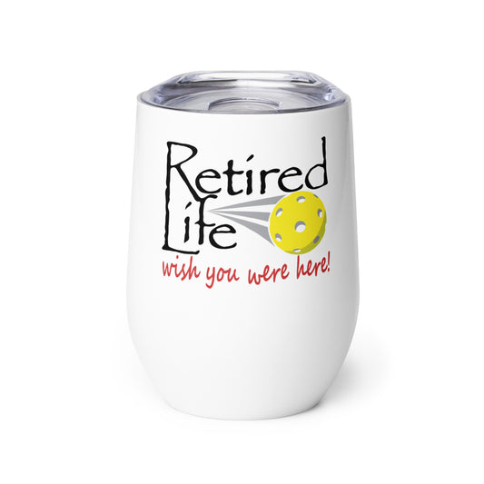 Wine tumbler Pickleball