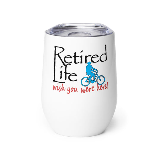 Wine tumbler Beach Cruiser Man