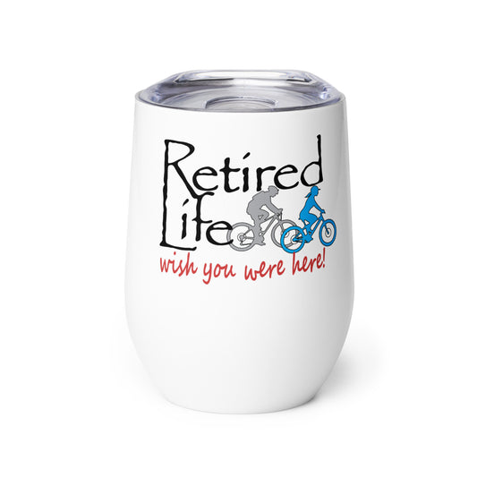 Wine tumbler Mountain Bike Couple