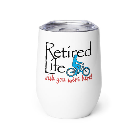 Wine tumbler Beach Cruiser Lady