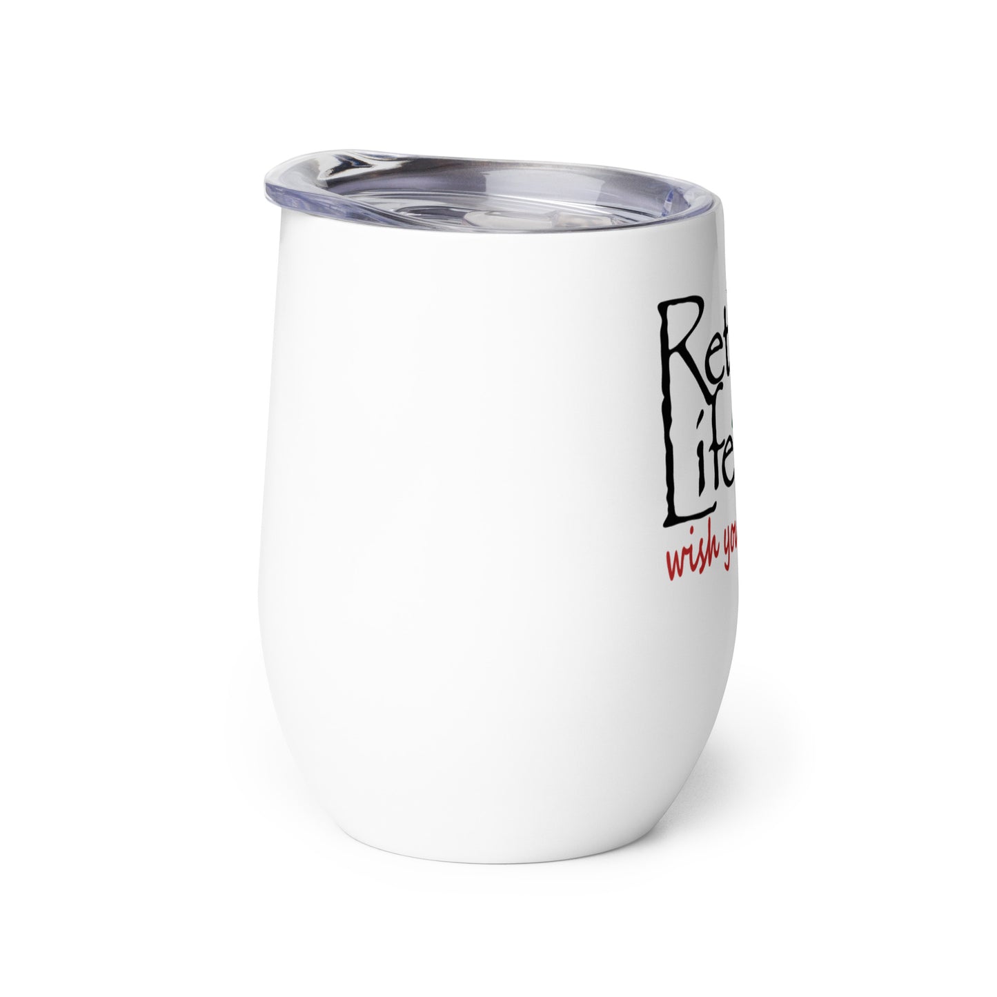 Wine tumbler Beach
