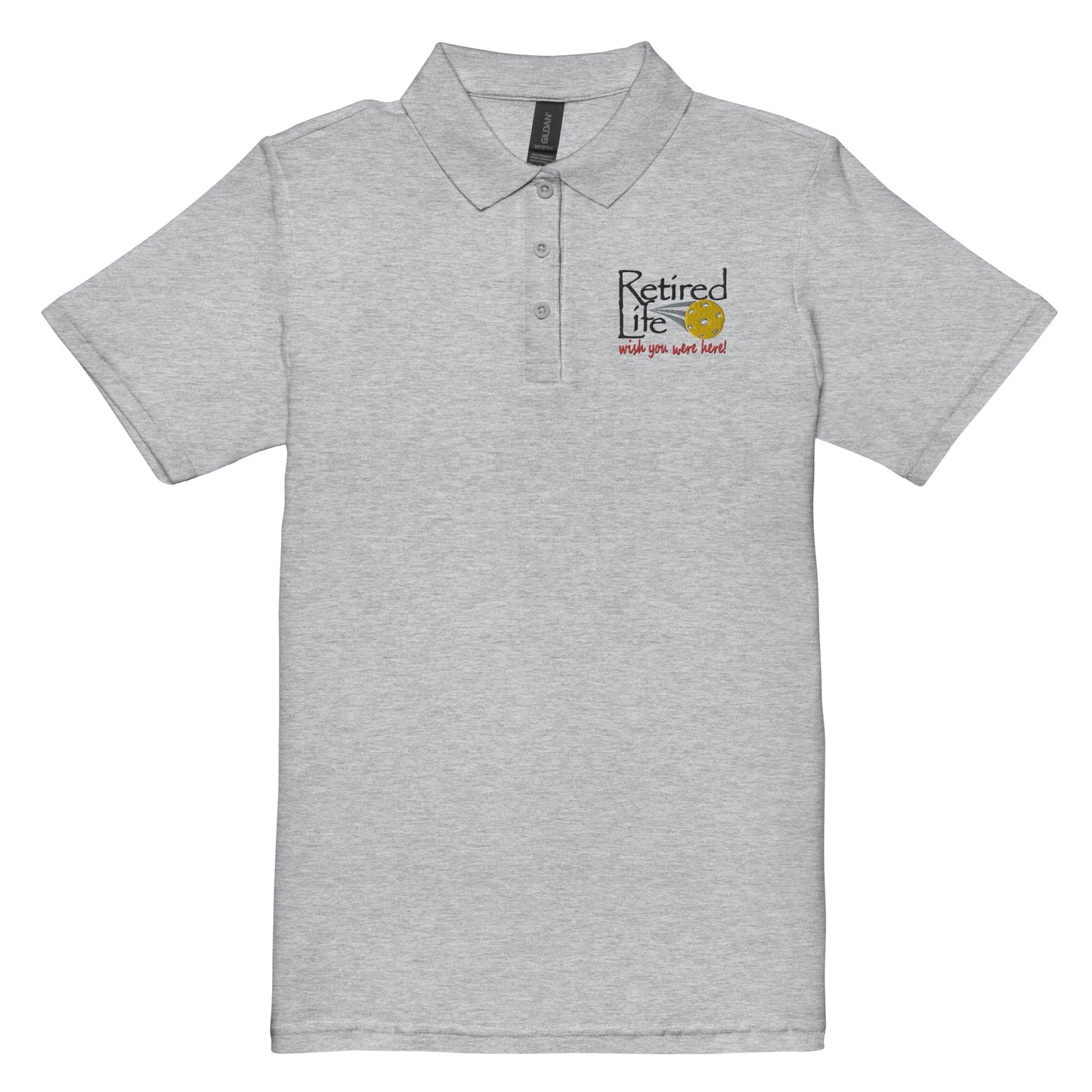 Women’s pique polo shirt Pickleball