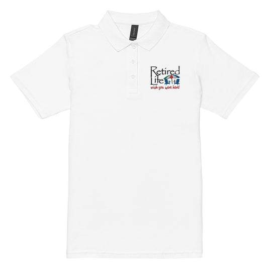 Women’s pique polo shirt Beach