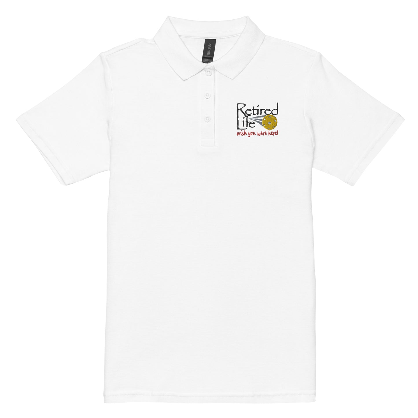 Women’s pique polo shirt Pickleball