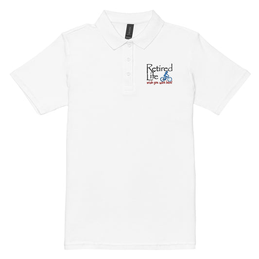 Women’s pique polo shirt Mountain Bike Lady